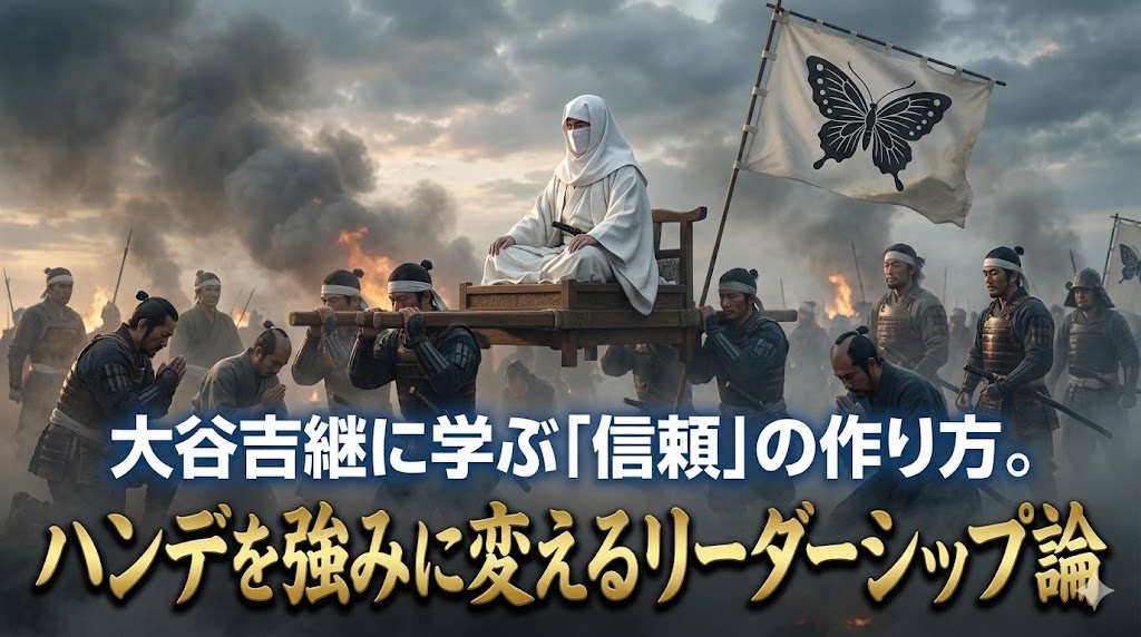 大谷吉継に学ぶ「信頼」の作り方。ハンデを強みに変えるリーダーシップ論