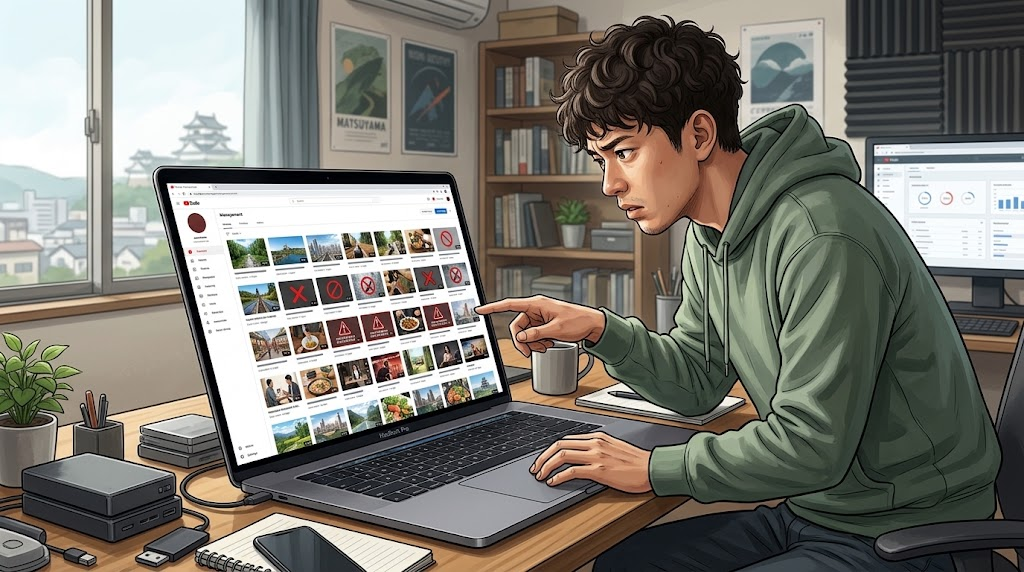 YouTubeモッパン動画が削除?なぜ収益停止?摂食障害ポリシー