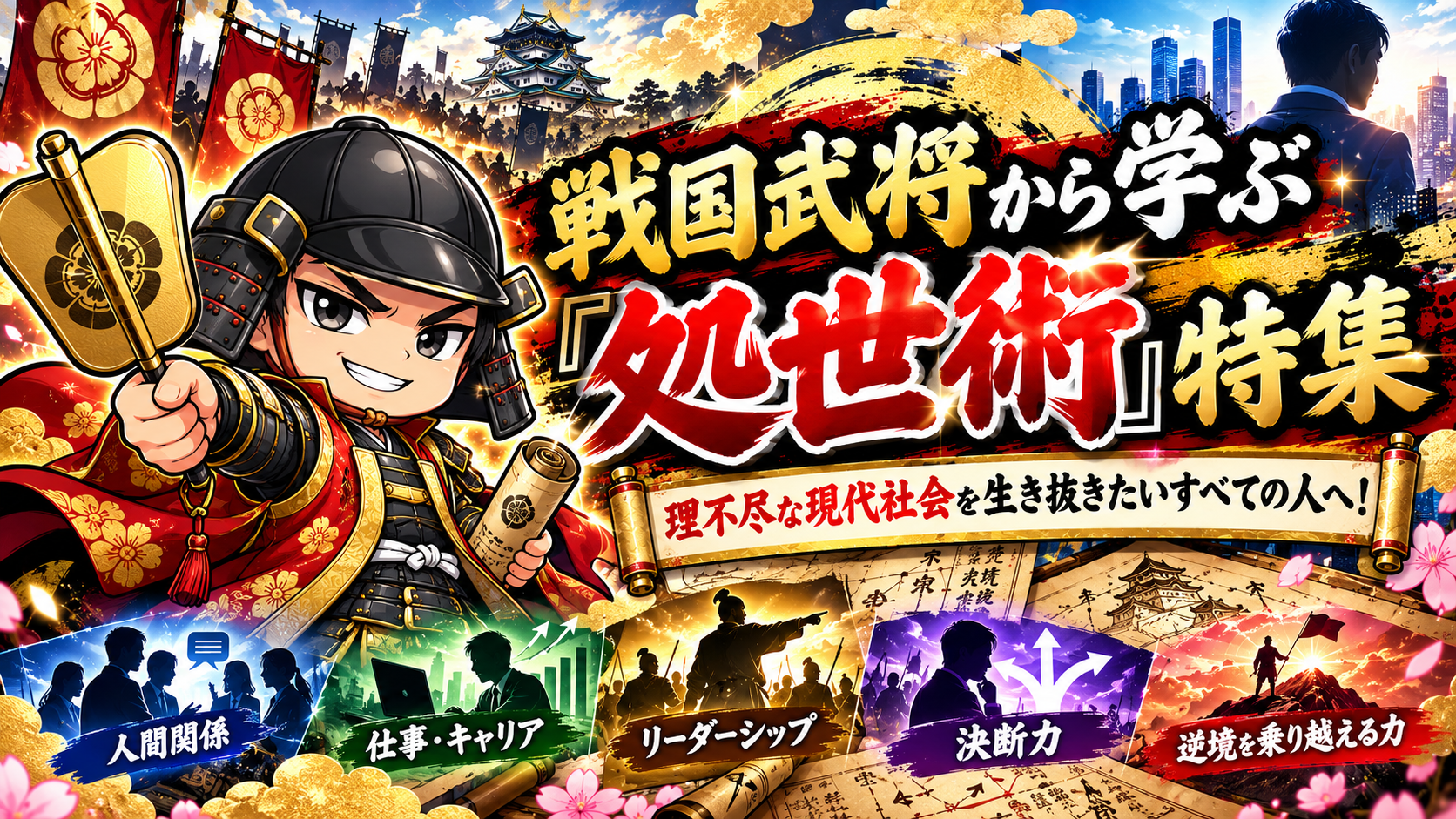 戦国武将から学ぶ処世術特集